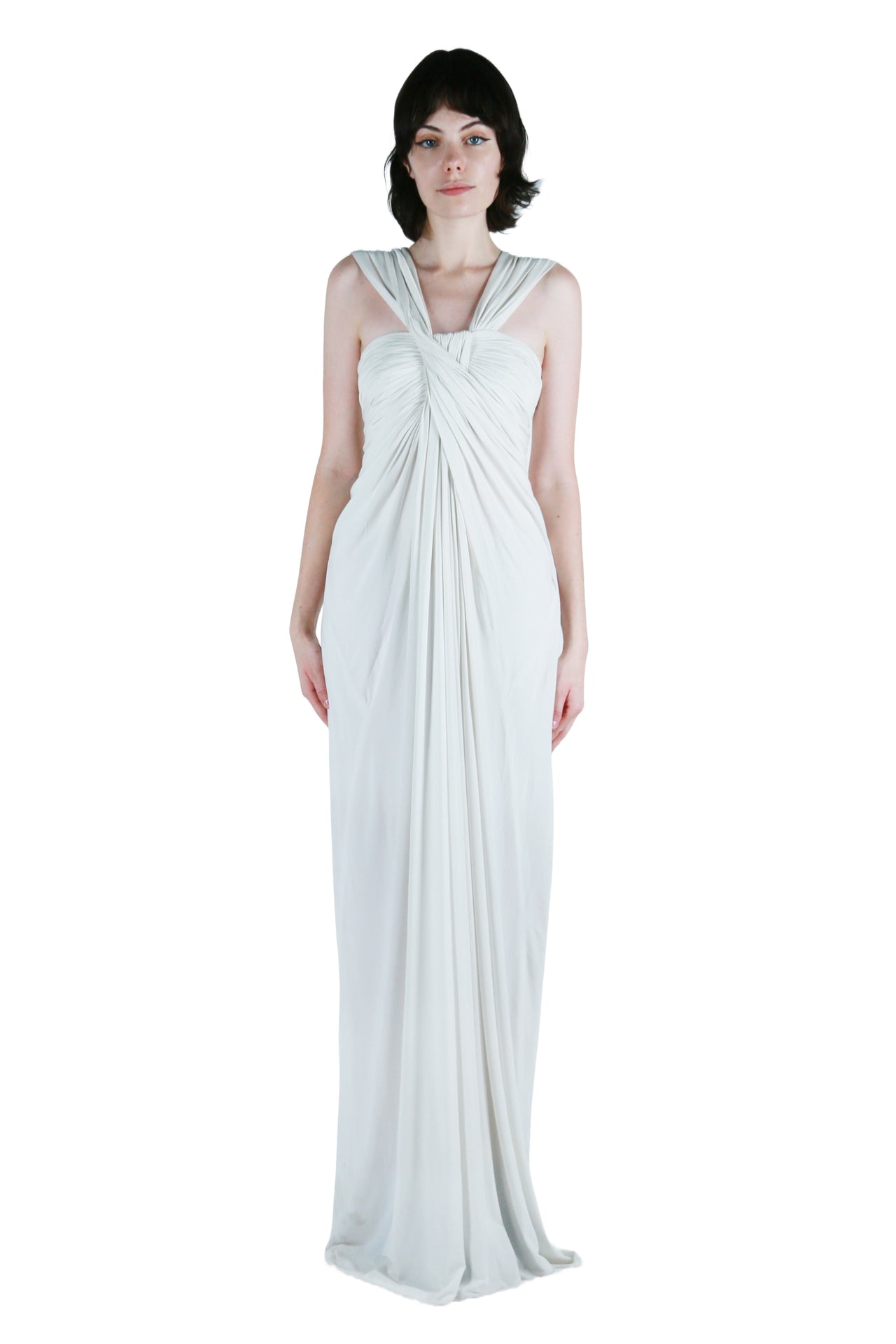 Donna Karan Ivory Gown