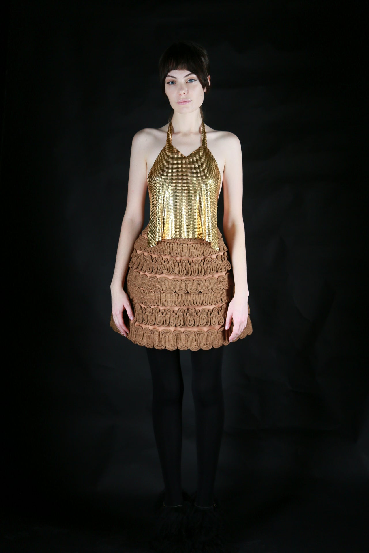 Burberry Corded Skirt